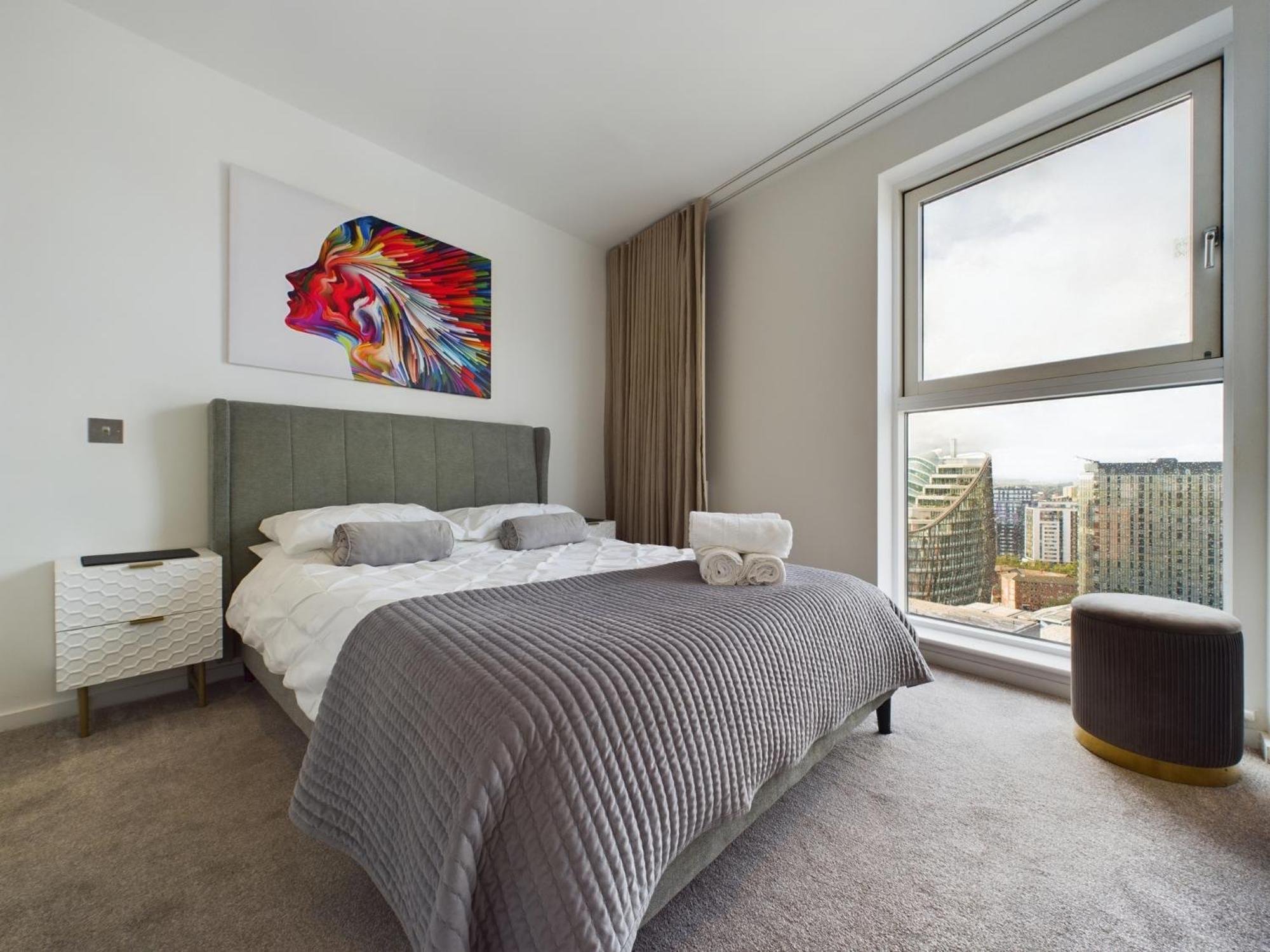 Amazing Skyline Views 3br Duplex With Free Parking Apartment Manchester